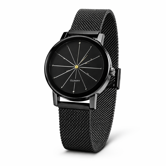👉 Minimal Black Luxury Watch