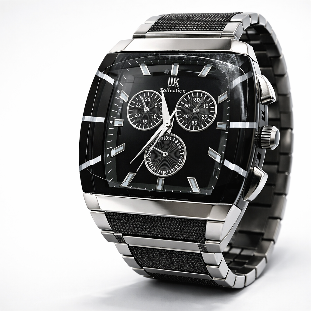 Vertex Black Dial Watch