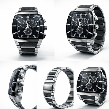 Vertex Black Dial Watch
