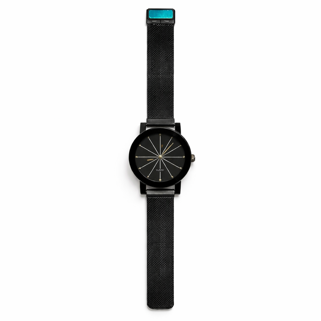 👉 Minimal Black Luxury Watch