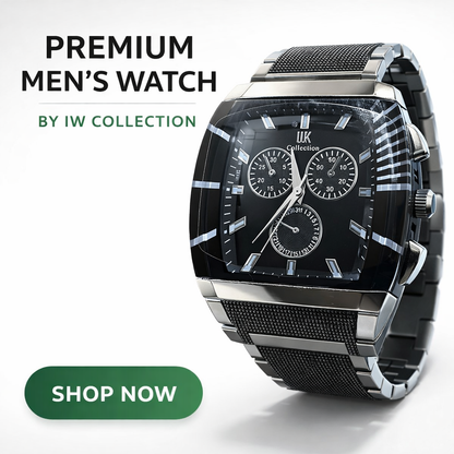 Vertex Black Dial Watch